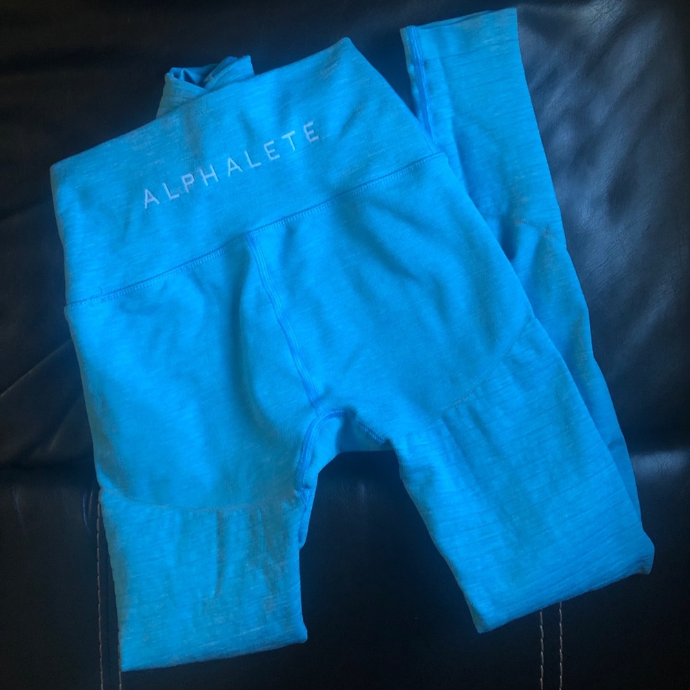 Blue Alphalete Leggings